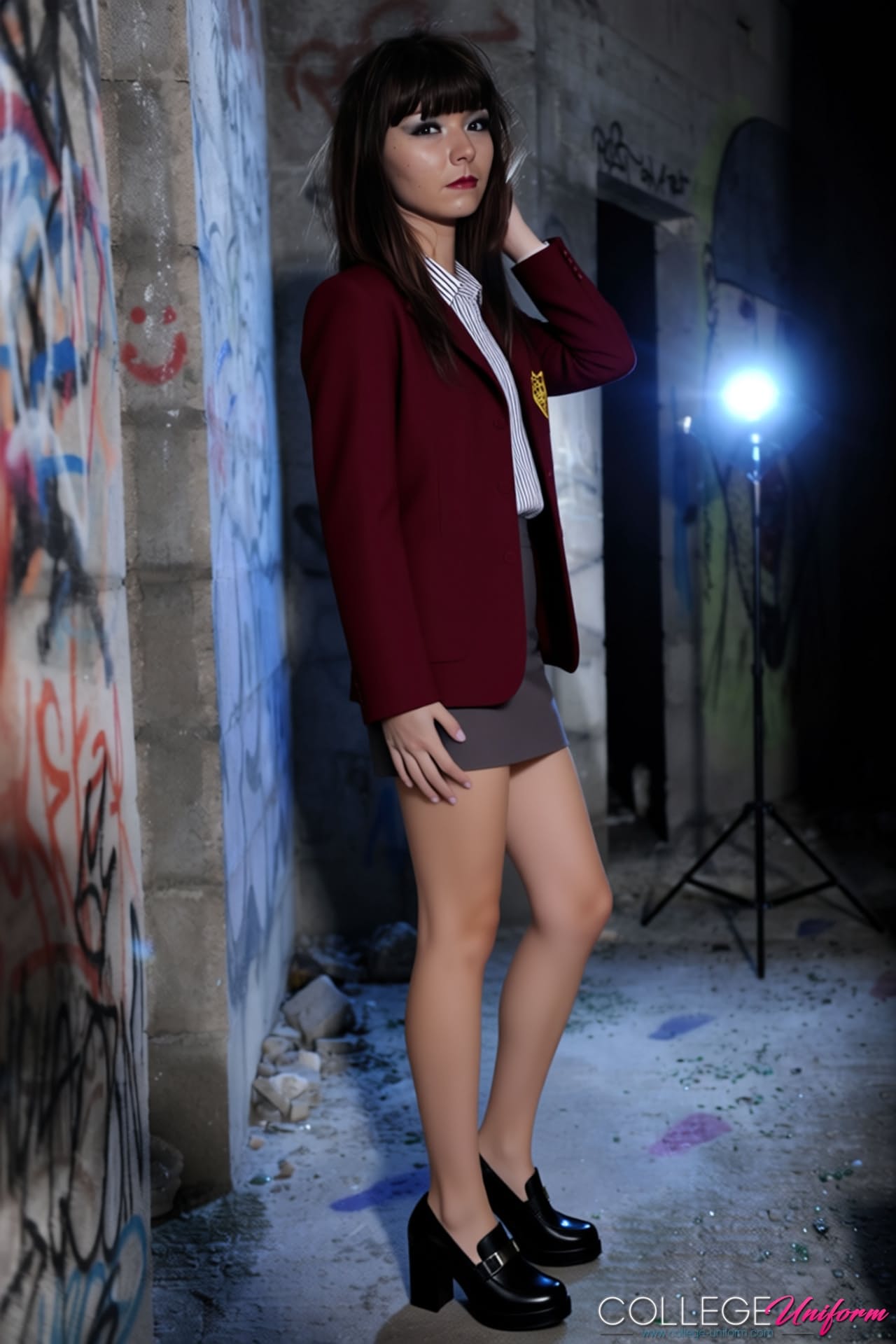 College Uniform featuring Helen G Nude Pictures