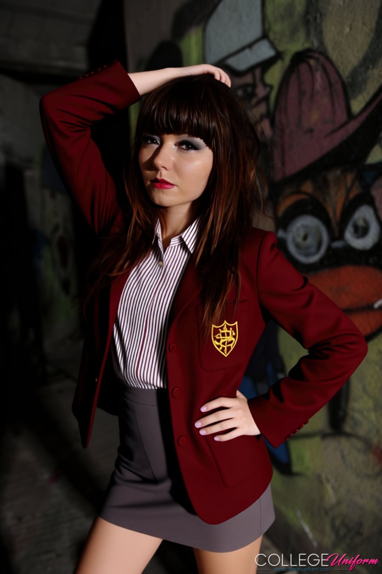 College Uniform featuring Helen G Nude Pictures