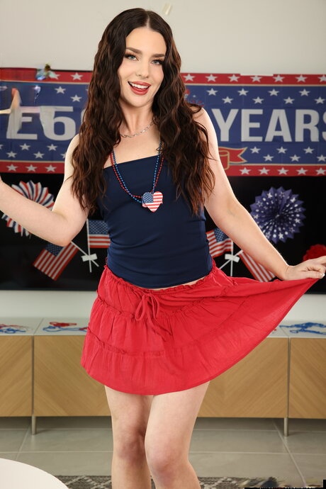 Naughty America performed by Brock Cooper, Maddie Wren XXX Gallery
